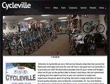 Tablet Screenshot of cycleville.com